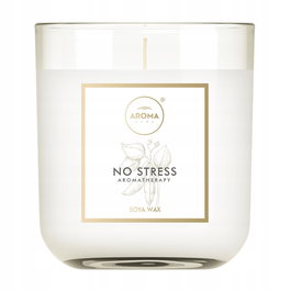 Aroma Home Bougie Parfumée No Stress, Ambiance Relaxante et Apaisante, 150 g